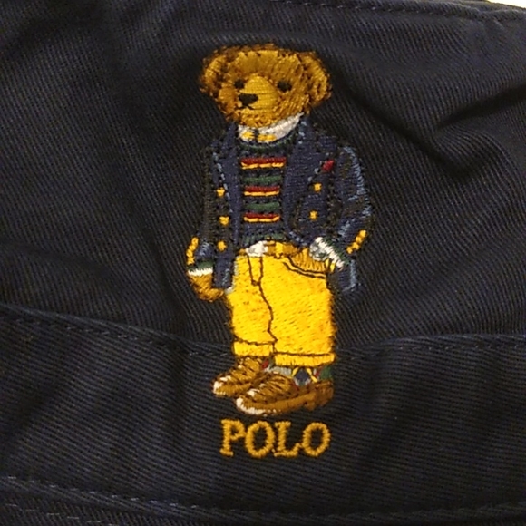 Ralph Lauren Polo Bear Chino Bucket Hat - Picture 3 of 3